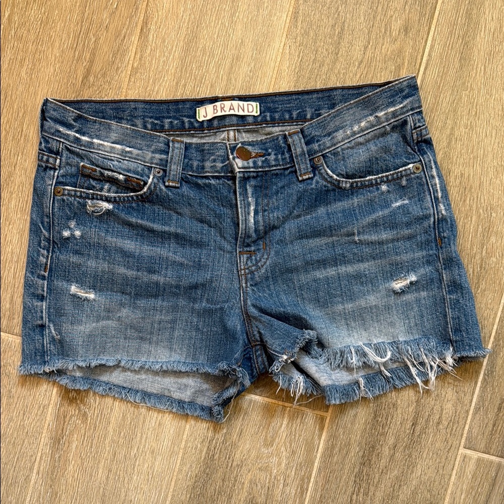 J Brand Women’s Distressed Jean Shorts